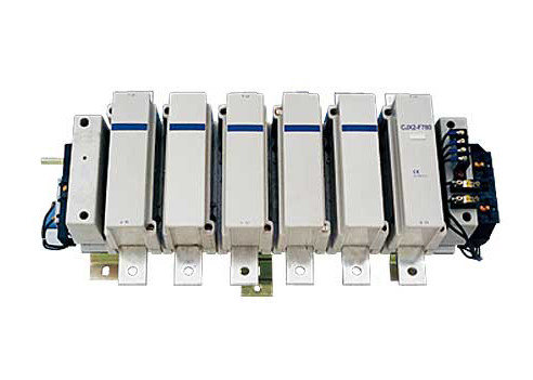 3 Pole / 4 Pole Magnetic AC Contactor For Long Distance Frequently Starting