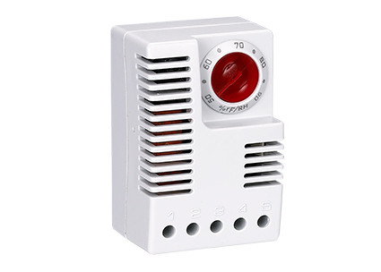 Temperatura del termostato della stanza dell'igrostato dell'esposizione di LED/umidità regolabili IP20